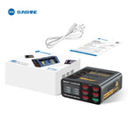 SUSNHINE 6-port Usb Digital Display Fast Charger for Phone Tablet Watch Charging