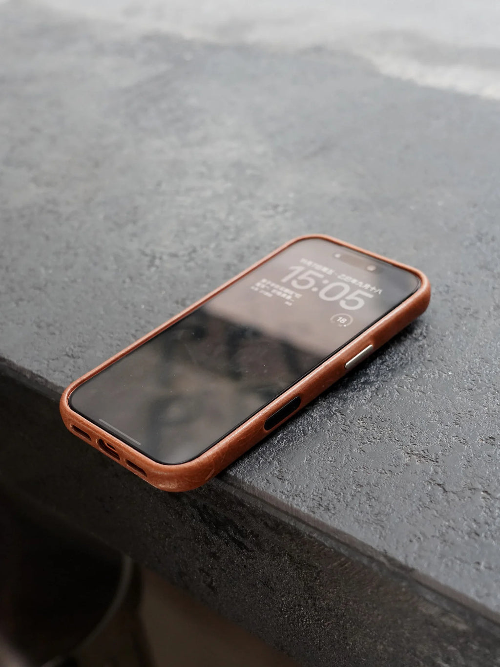 YMW Scars Italian Kangaroo Genuine Leather Case for iPhone 17 16 15 Pro Max Magnetic Handmade Phone Cover