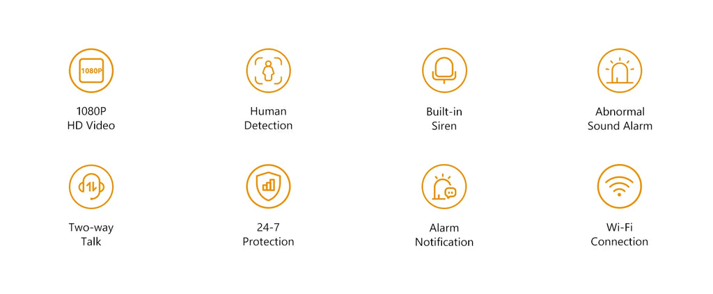 IMOU Indoor Security 2MP Camera 4PCS Wi-Fi IP Security Surveillance Smart System with Night Vision Baby Camera