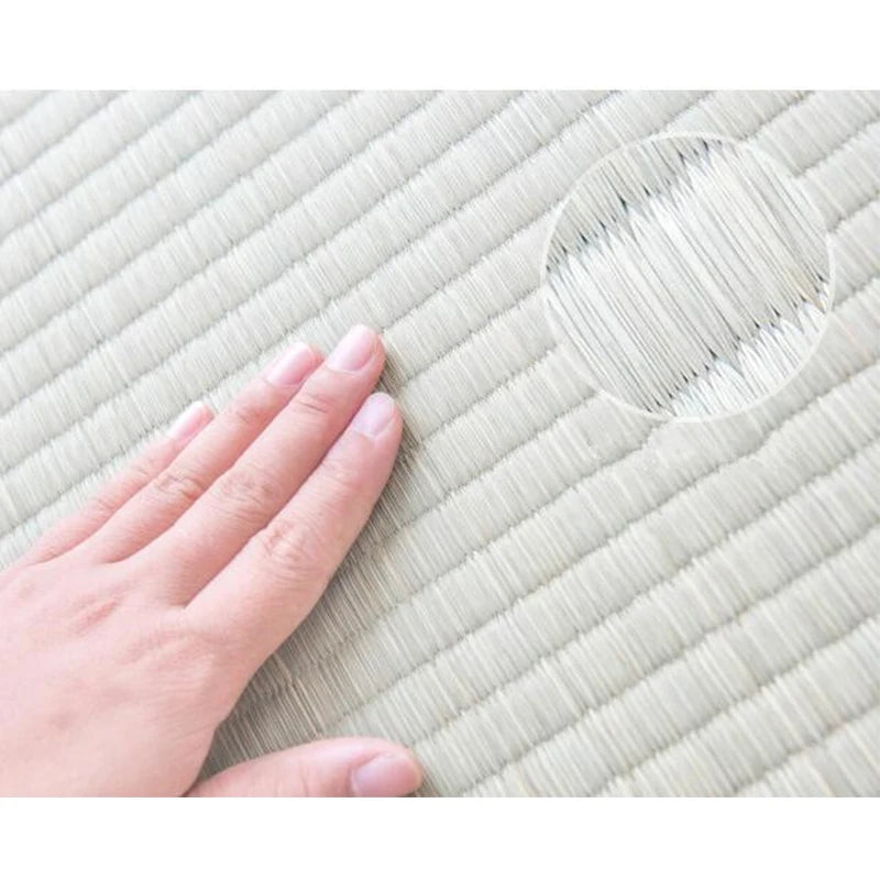 Japan Style Foldable Sleeping Mattress Tatami Straw Mat Home Decor Yoga Mat Traditional Straw Mattress