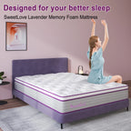 Queen Double King Single Bed Mattress Memory Foam No Spring Medium Firm
