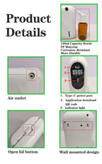 Coverage 200m³ Aroma Diffuser Scent Air Machine Bluetooth APP Control Fragrance Diffuser Smell Distributor for Home Fragrance