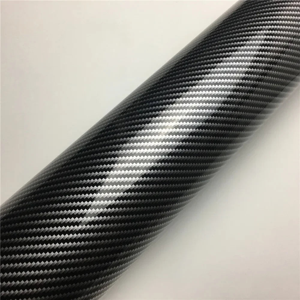 Glossy Carbon 2D 3D 4D 5D 6D Fiber Vinyl Car Wrap Film Sheet