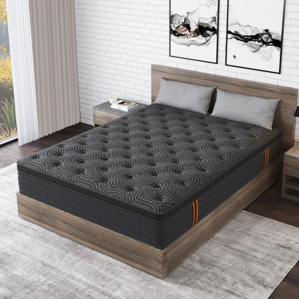 Gel Memory Foam Mattress Queen Double King Single Bed Pocket Spring Foam 30cm