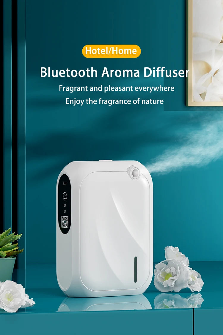 Coverage 200m³ Aroma Diffuser Scent Air Machine Bluetooth APP Control Fragrance Diffuser Smell Distributor for Home Fragrance