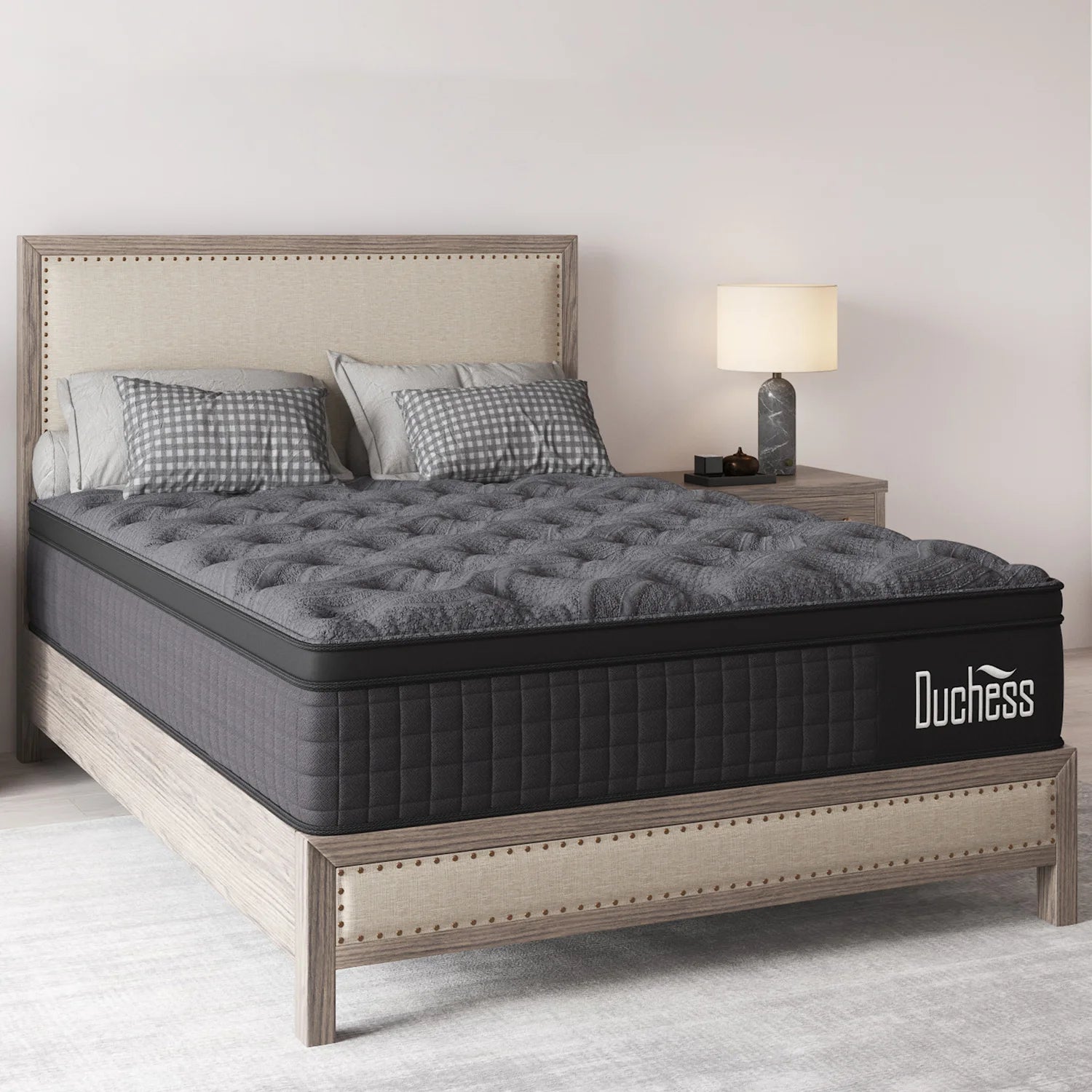 Duchess Mattress Spring Latex Gel Memory Foam Bed Queen Double King Single 35cm