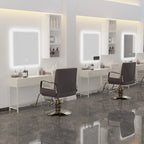 32 X 32 Inch LED Lighted Bathroom Mirror for Bathroom Wall Mounted Lighted Vanity Mirror Dimmable White Anti-Fog Vanity