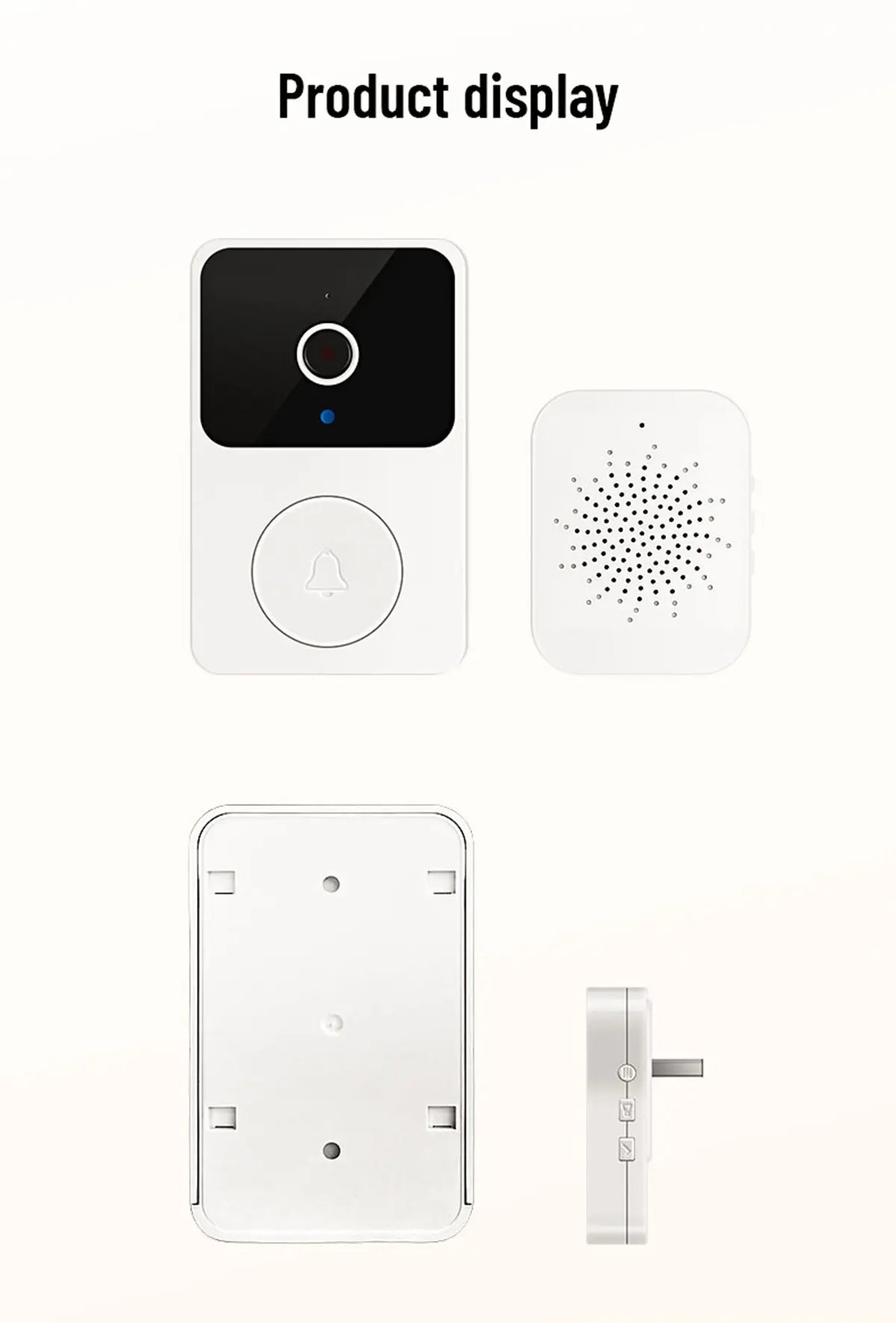 WIFI Video Doorbell Camera Wireless IR Night Vision