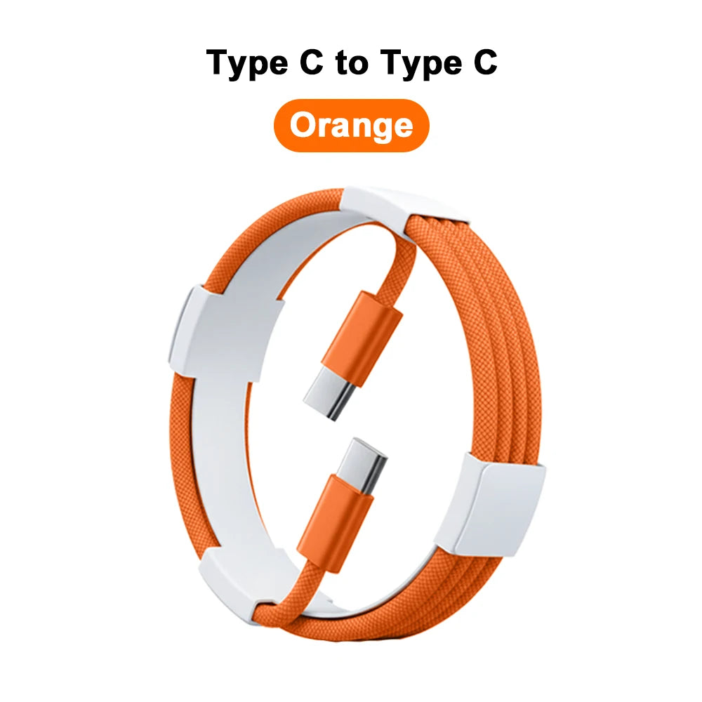 Fast Charging Cable 60W PD USB Type C To C Quick Charger Cord