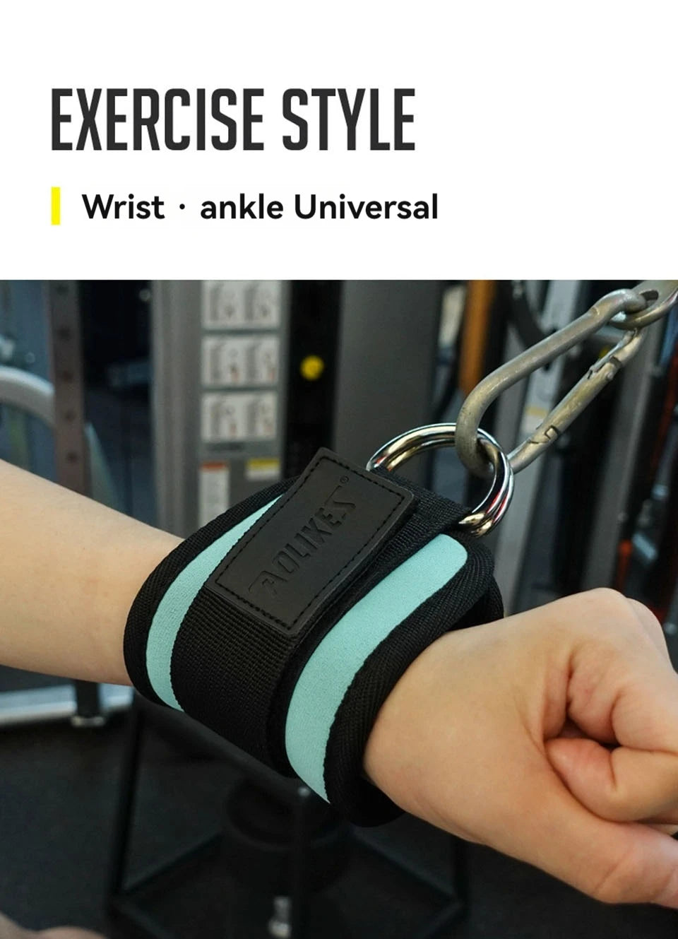 Adjustable Padded Ankle Wrist Cuffs Padded Straps D-Ring