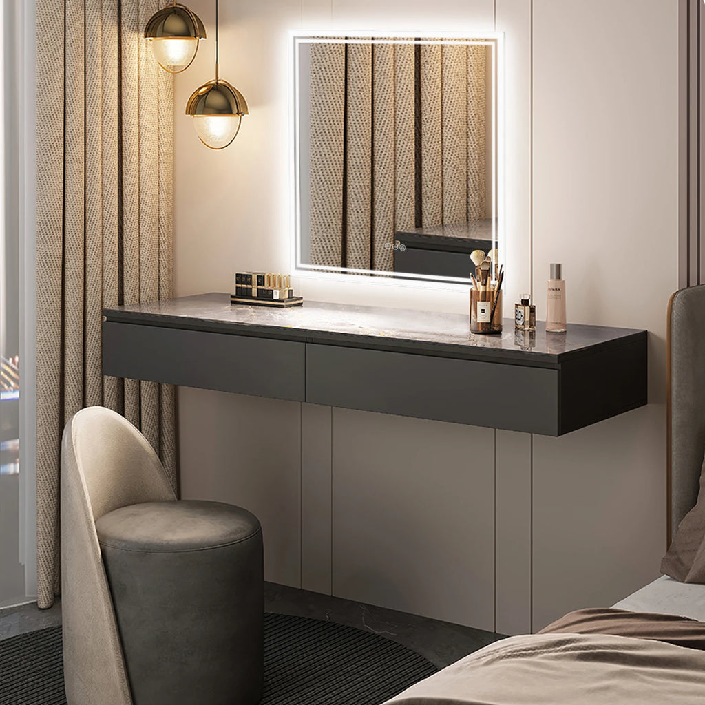32 X 32 Inch LED Lighted Bathroom Mirror for Bathroom Wall Mounted Lighted Vanity Mirror Dimmable White Anti-Fog Vanity