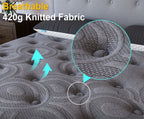 Duchess Queen Size Pocket Spring Mattress Medium Firm Foam
