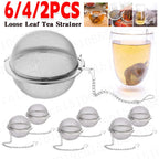 Stainless Steel Tea Ball Loose Leaf Tea Strainer Infusers