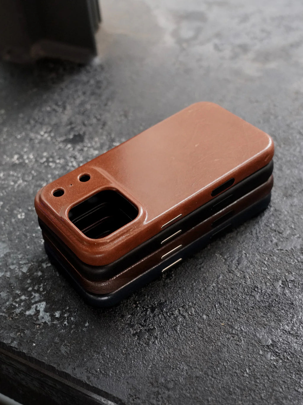 YMW Scars Italian Kangaroo Genuine Leather Case for iPhone 17 16 15 Pro Max Magnetic Handmade Phone Cover