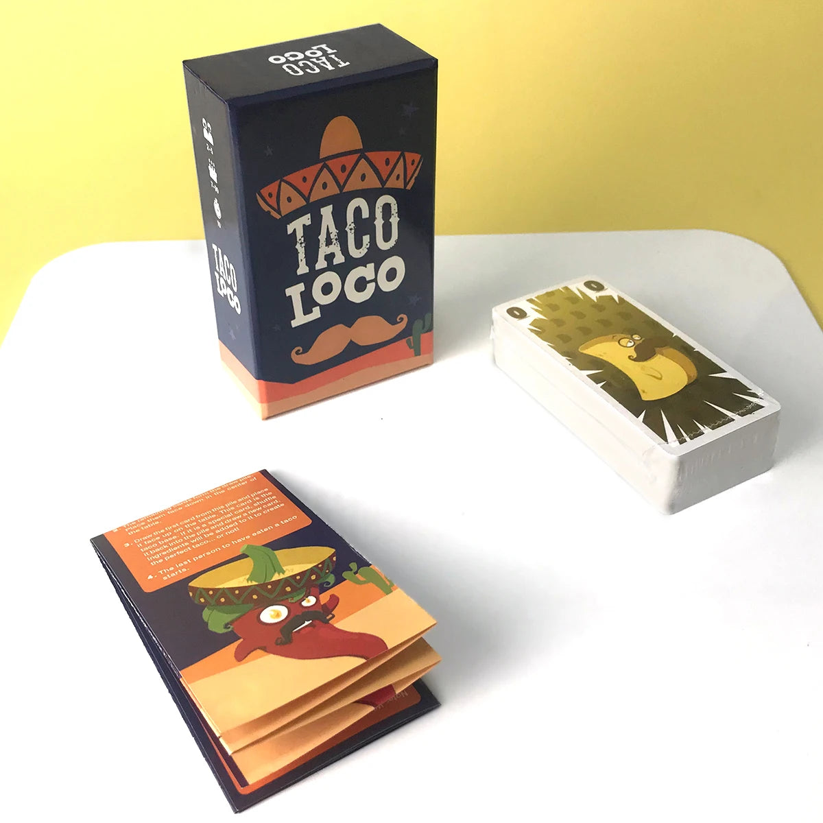 Hot Games TACOLOCO Crazy Taco Strategy Family Chessboard Game 2-5 People Casual Party Card Game in Chinese and English