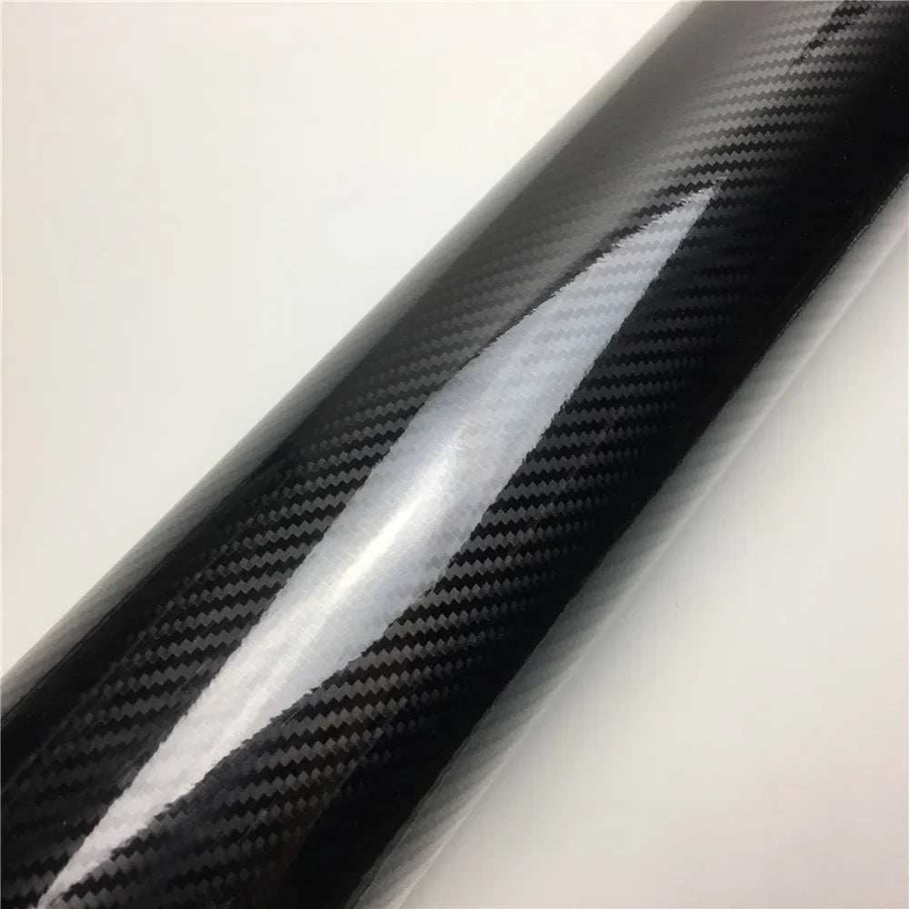Glossy Carbon 2D 3D 4D 5D 6D Fiber Vinyl Car Wrap Film Sheet