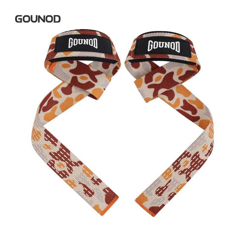 Weightlifting Straps Anti-Slip Silicone Lifting Wrist Straps