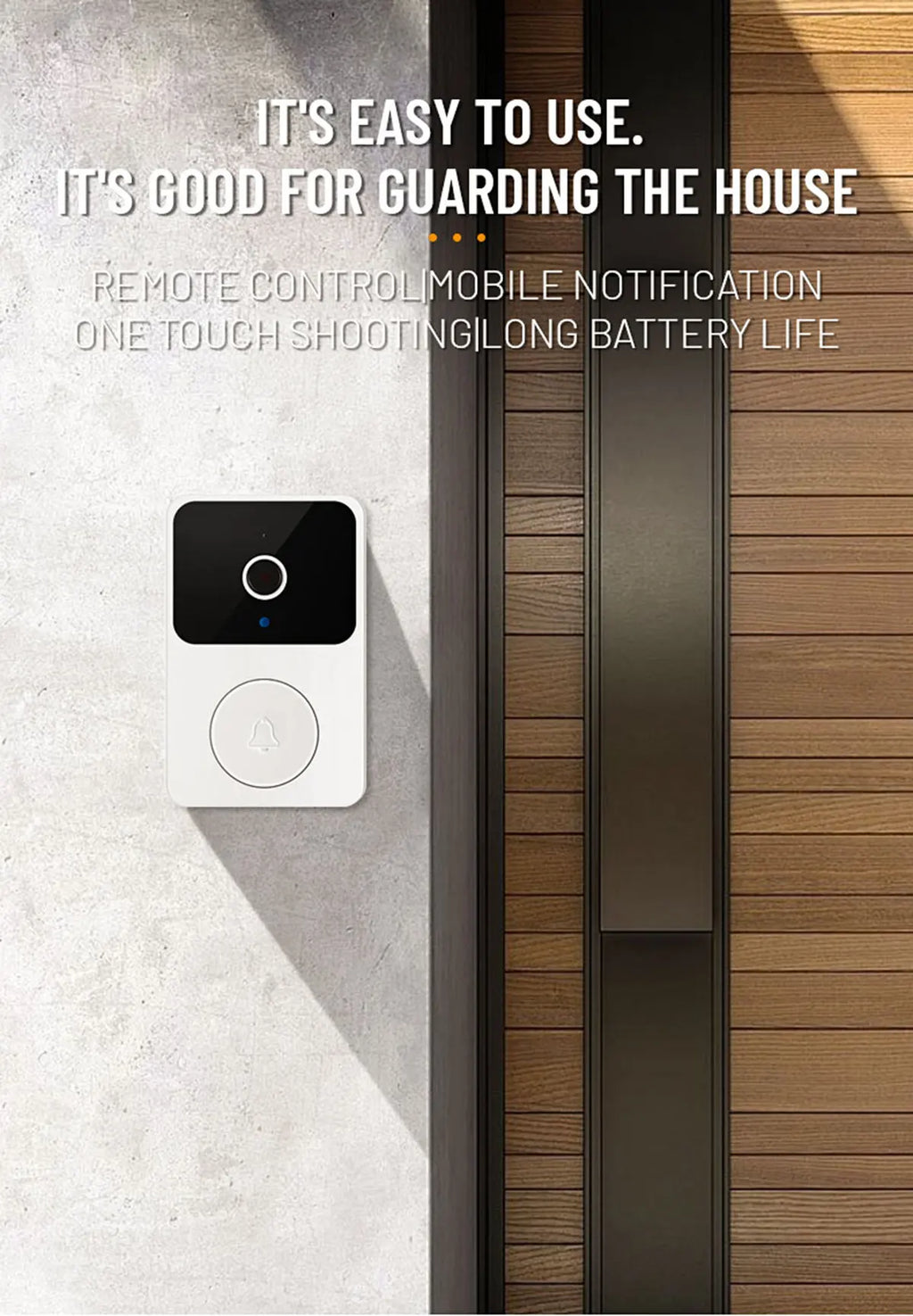 WIFI Video Doorbell Camera Wireless IR Night Vision