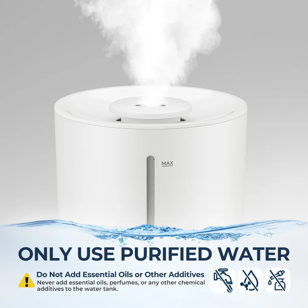 ROUNY Air Humidifier, 4L Large Capacity Ultrasonic Humidifier