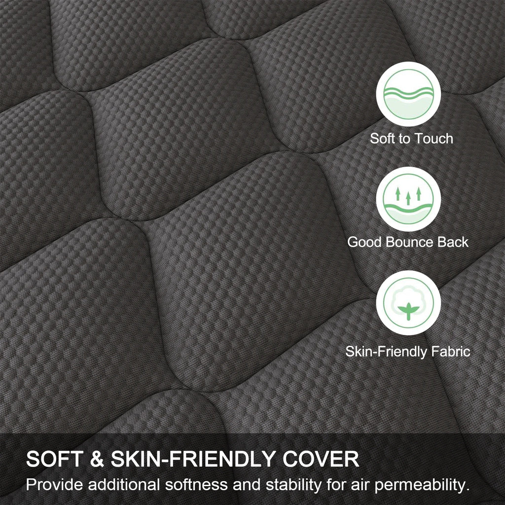 Mattress Euro Top Memory Foam Bed Queen Double King Single 30cm