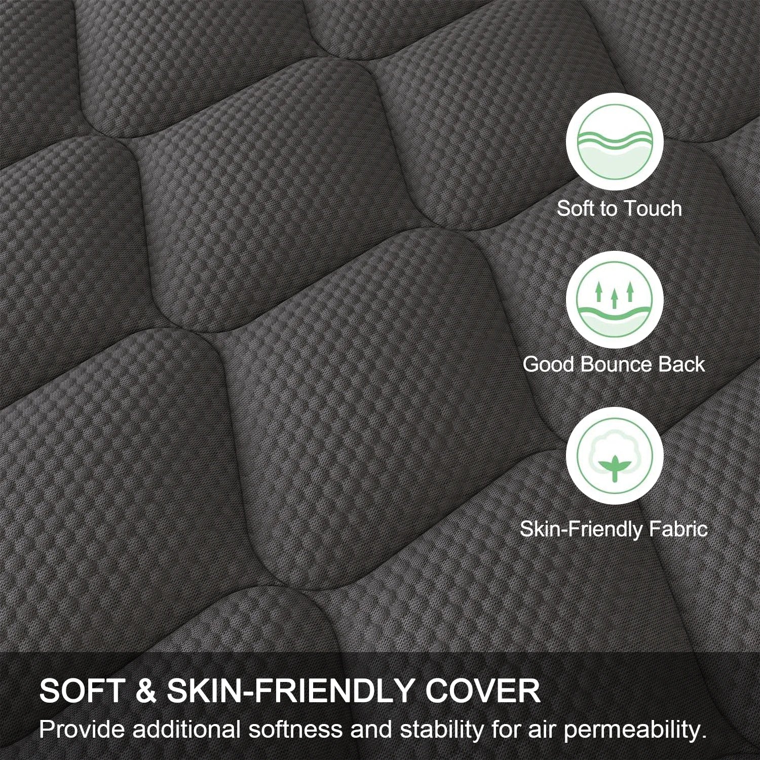 Mattress Euro Top Memory Foam Bed Queen Double King Single 30cm