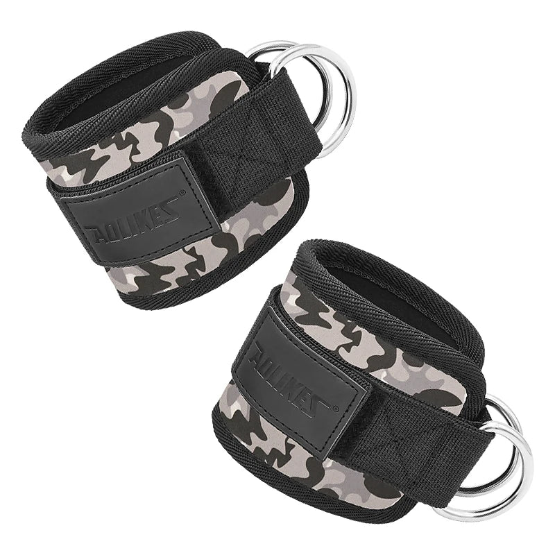 Adjustable Padded Ankle Wrist Cuffs Padded Straps D-Ring
