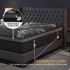 Viscountess Mattress Queen Double King Single Memory Foam Medium Firm 25cm
