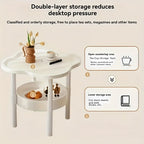 Creative Coffee Table Modern Minimalist Table Living Rooms Mobile Storage Rack Corner Table Cream Sofa Bedroom Cabinet Bedside