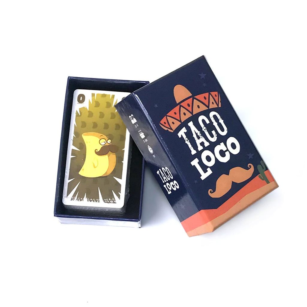 Hot Games TACOLOCO Crazy Taco Strategy Family Chessboard Game 2-5 People Casual Party Card Game in Chinese and English