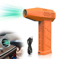 130000RPM Electric Air Duster Compressed Air Duster Speed Adjustable Turbo Fan Cordless Portable Jet Dry Blower