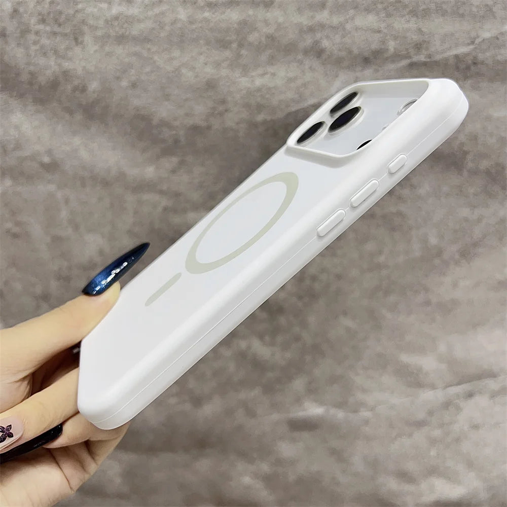 Luxury Official Original Silicone For Magsafe Magnetic Case For iPhone 17 Air 16 15 14 13 12 11 17 Pro Max Must Haves Cover