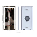 Wisfor 48x24 LED Bathroom Mirror with Dual Lights, Anti-Fog, Bluetooth Speaker, 3 Colors Temperature & Dimmable, Lighted Mirrors