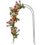 Wedding Garden Arch Arbor Trellis Archway for Climbing Plants Rack, Outdoor Garden Lawn Backyard Patio