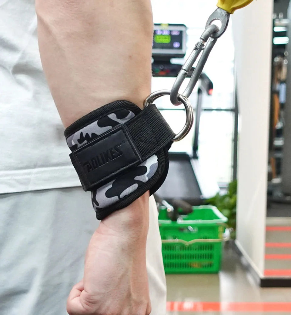 Adjustable Padded Ankle Wrist Cuffs Padded Straps D-Ring