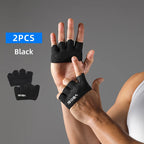 VBOSi Women Men Four-Finger Workout Gloves for Fitness, Weightlifting & Training