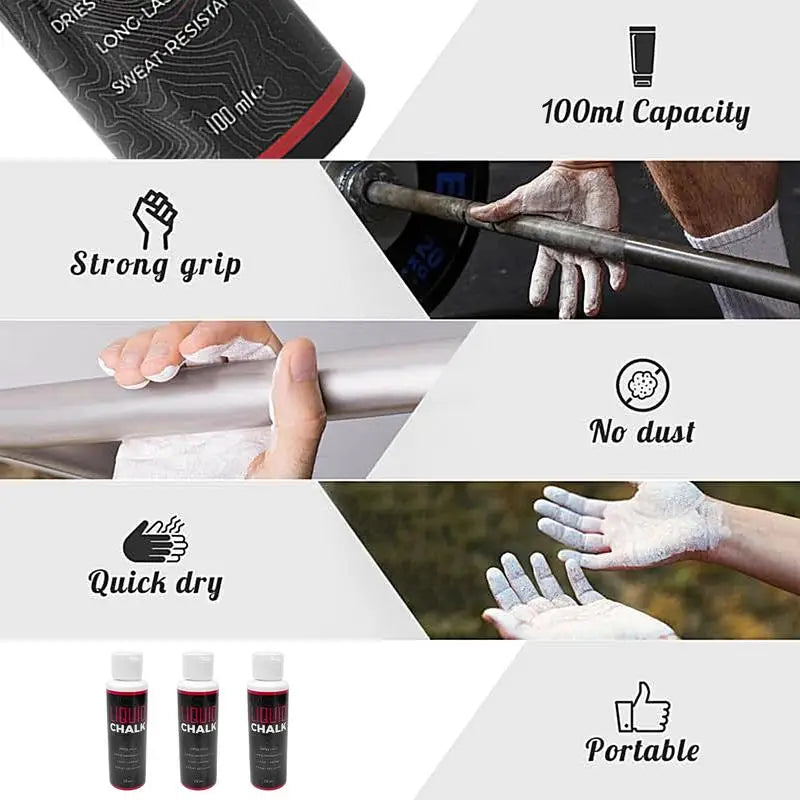 Liquid Chalk Sweat-Resistant Magnesium Powder Anti-slip Cream