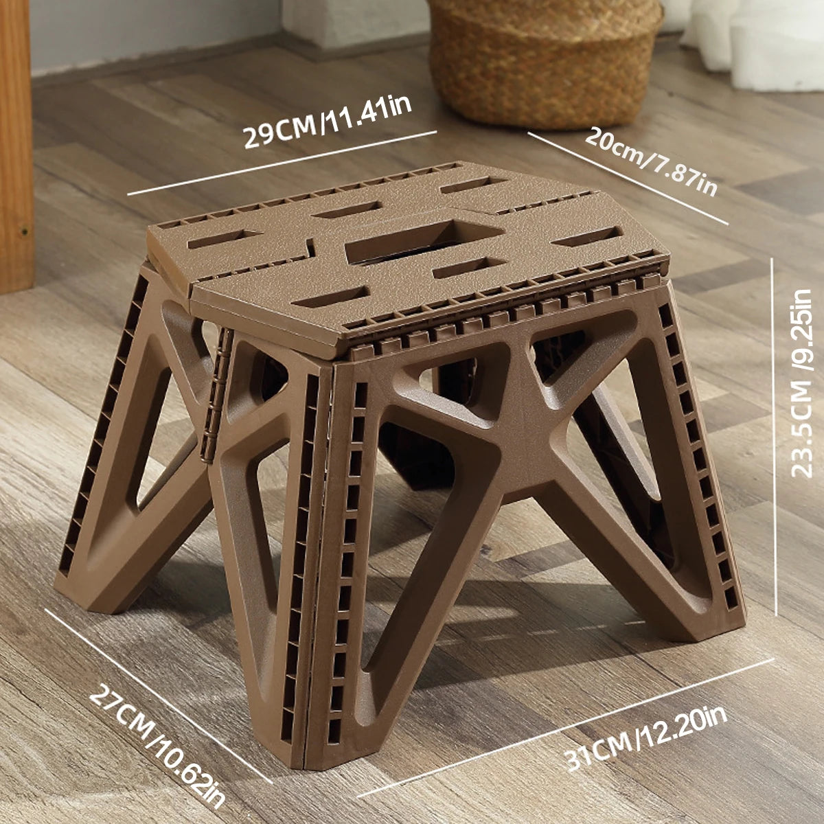 Portable Folding Chair for Indoor/Outdoor Use, Camping, Hiking, Fishing, BBQ