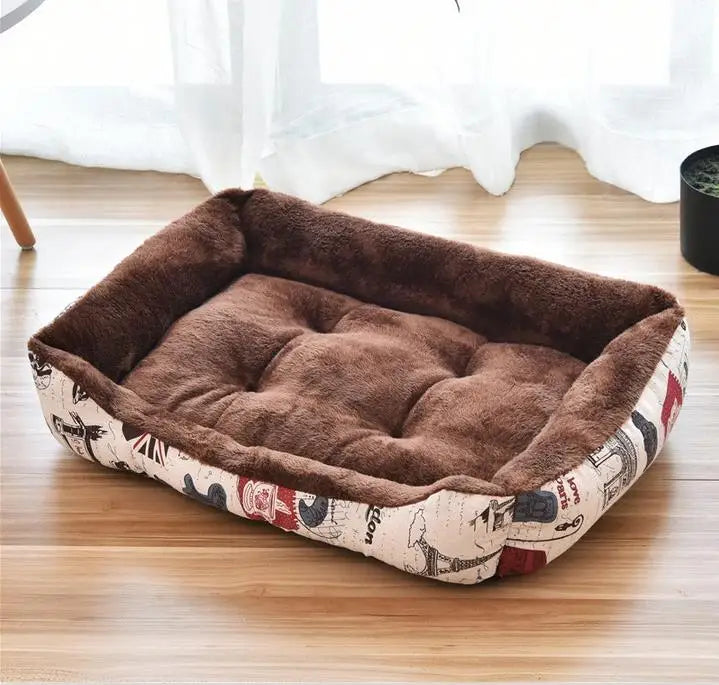 Classical pet Mat Dog Kennel Bed