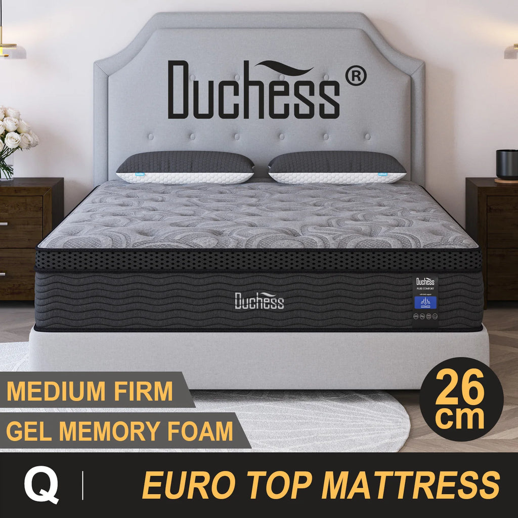 Duchess Queen Size Pocket Spring Mattress Medium Firm Foam