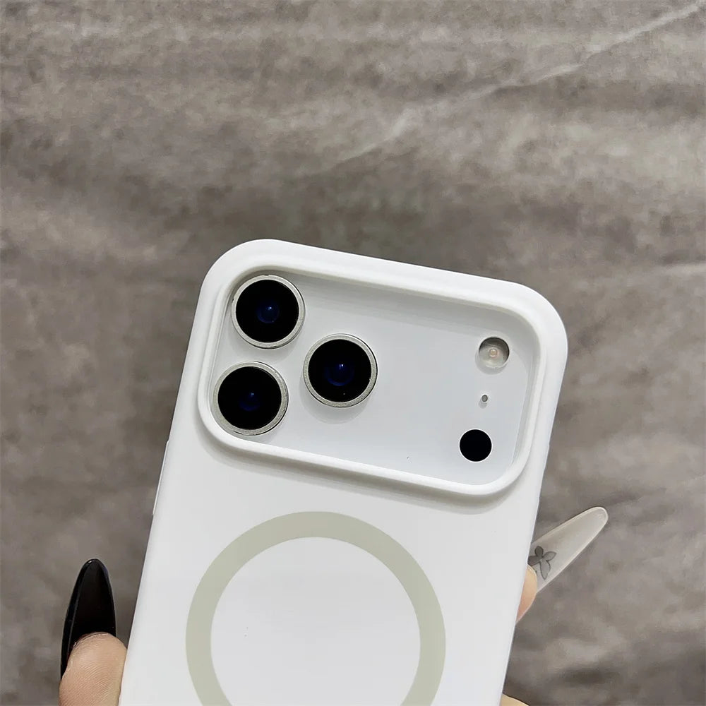 Luxury Official Original Silicone For Magsafe Magnetic Case For iPhone 17 Air 16 15 14 13 12 11 17 Pro Max Must Haves Cover