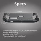 Skull & Co. GripCase SD Protective Case Standable Cover Soft Material Shell for Steam Deck EDC Case Carring Bag for Steam OLED