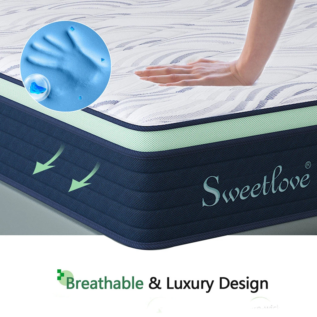 Queen Double King Single Bed Mattress Memory Foam No Spring