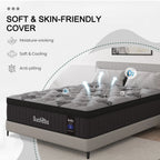 Duchess Mattress Queen Pocket Spring Gel Memory Foam Medium Firm ALL SIZE