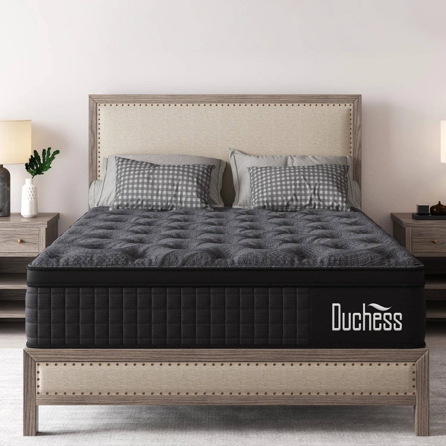 Duchess Mattress Spring Latex Gel Memory Foam Bed Queen Double King Single 35cm