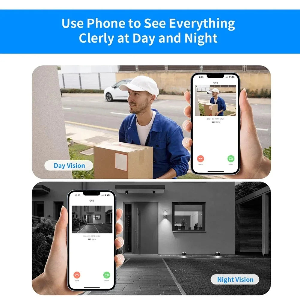 WIFI Video Doorbell Camera Wireless IR Night Vision