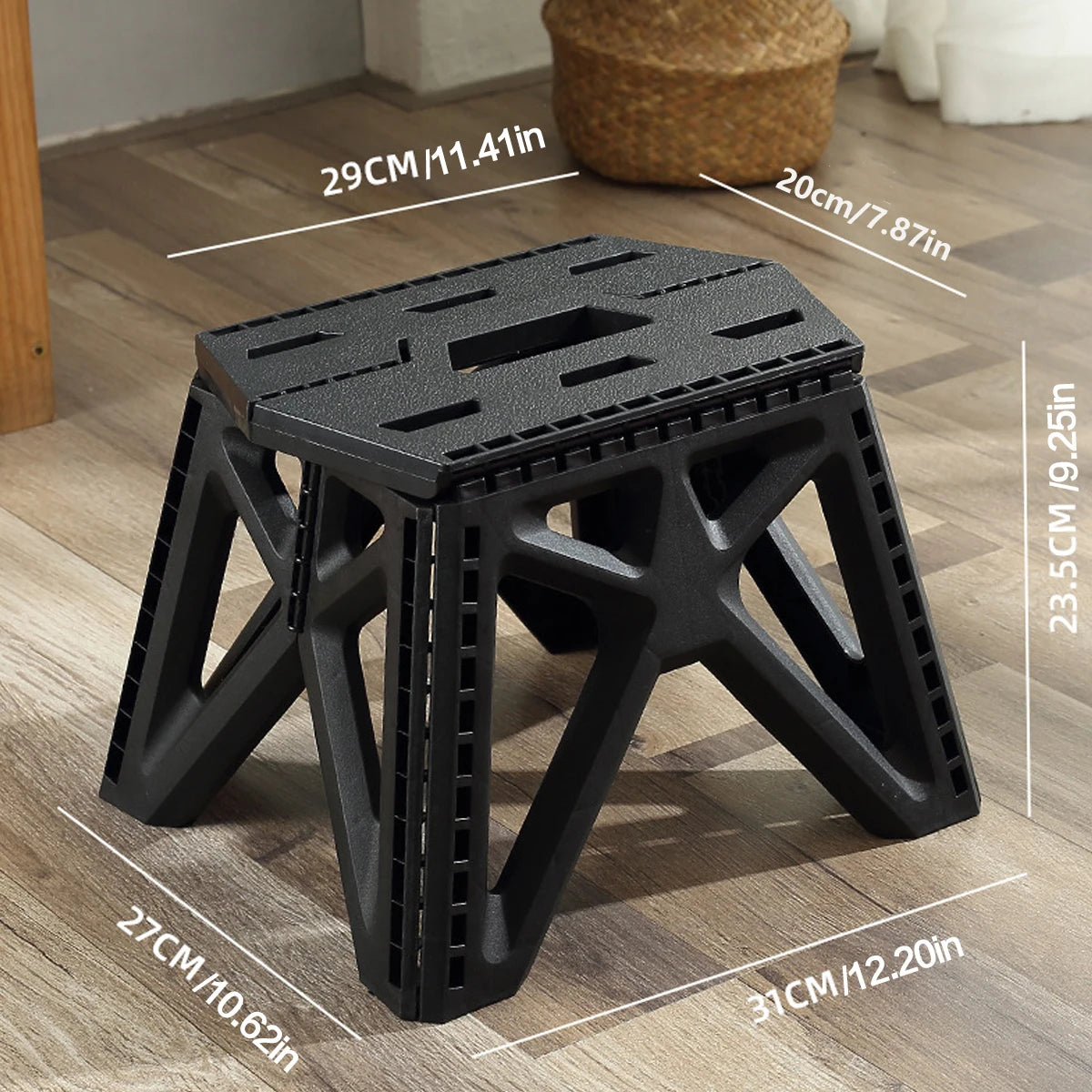 Portable Folding Chair for Indoor/Outdoor Use, Camping, Hiking, Fishing, BBQ