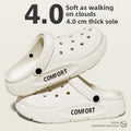 Men's Special Arch Support Hole Hole Shoes Summer Outdoor Wear Long Standing Not Tired Foot Anti-Slip Deodorant Slippers