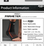 JINGBA SUPPORT 1 PCS 3D Compression Nylon Strap Belt Ankle Protector