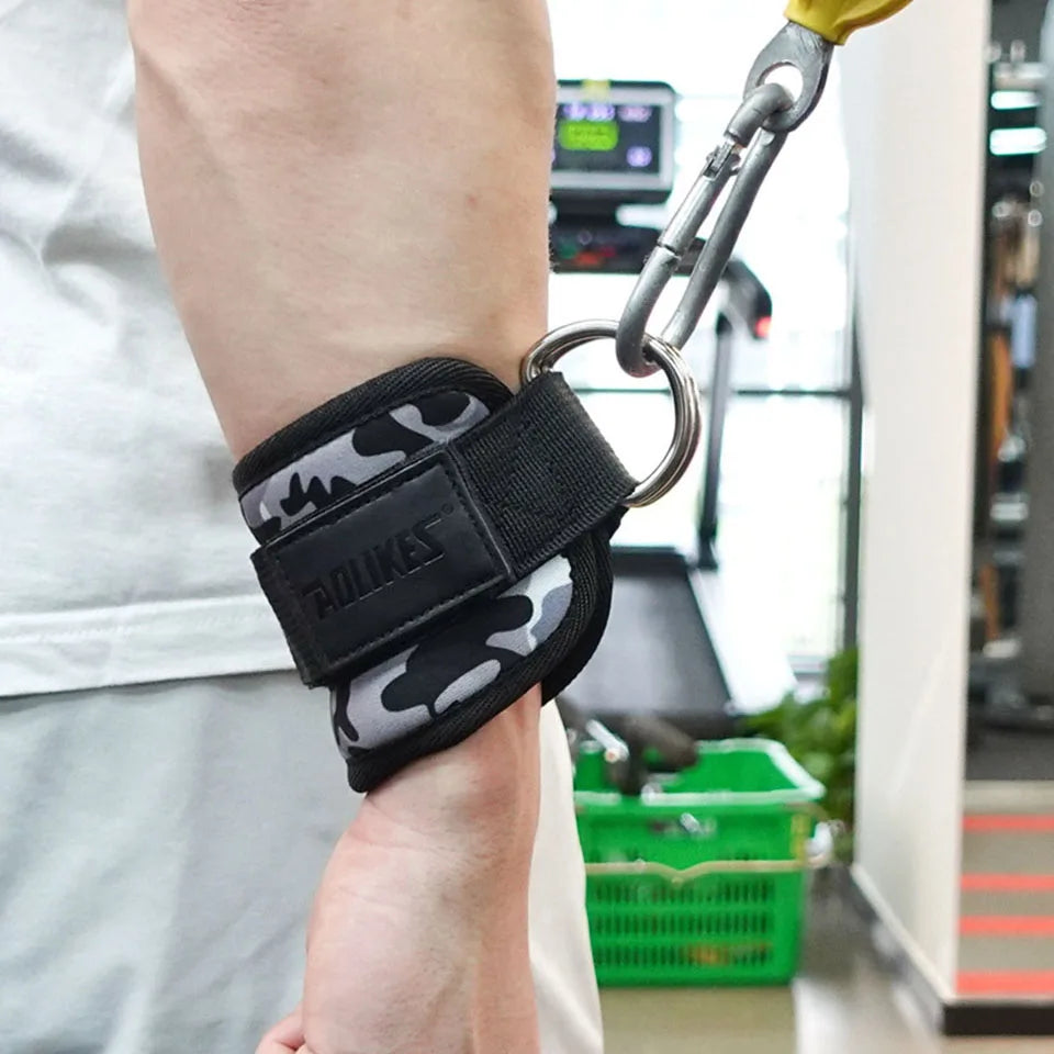 Adjustable Padded Ankle Wrist Cuffs Padded Straps D-Ring