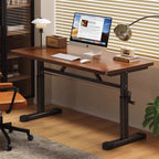 Modern Simple Adjustable Height Computer Desk Ergonomic Study Table for Home Office Durable Writing Desk Furniture